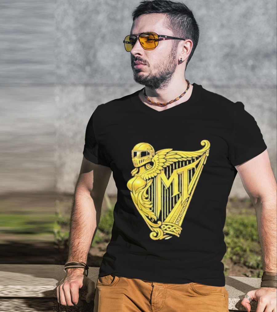 Murder Town USA MT Harp Winged Helmet T-Shirt