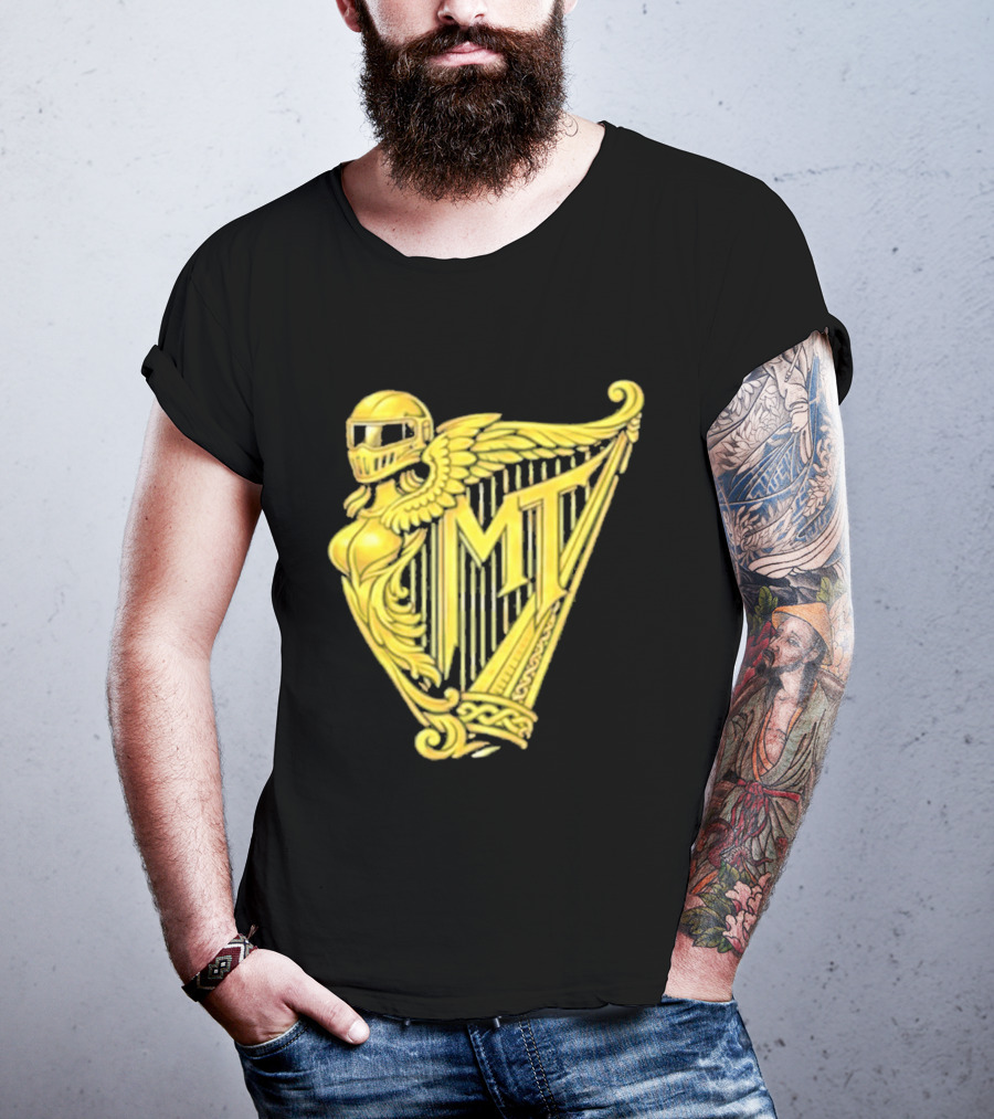 Murder Town USA MT Harp Winged Helmet T-Shirt