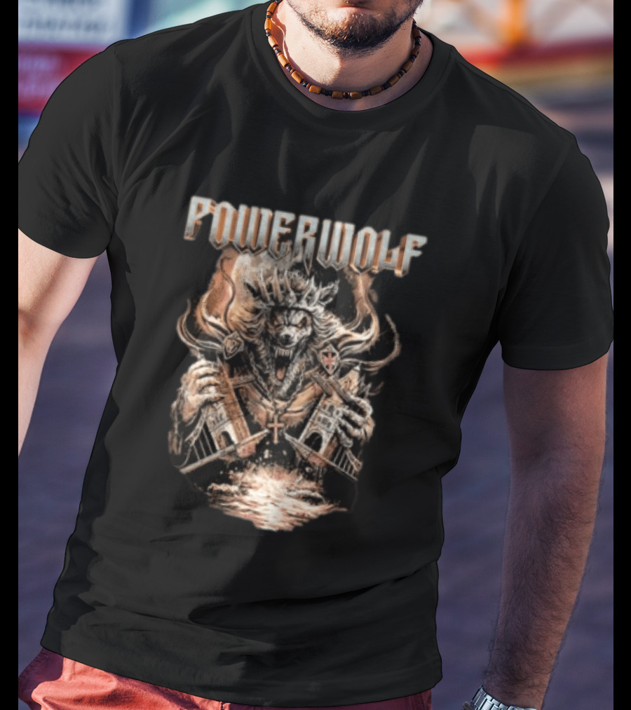 Powerwolf Wake Up The Wembley Metal Mass Ovo Arena London Tour 2026 T-Shirt