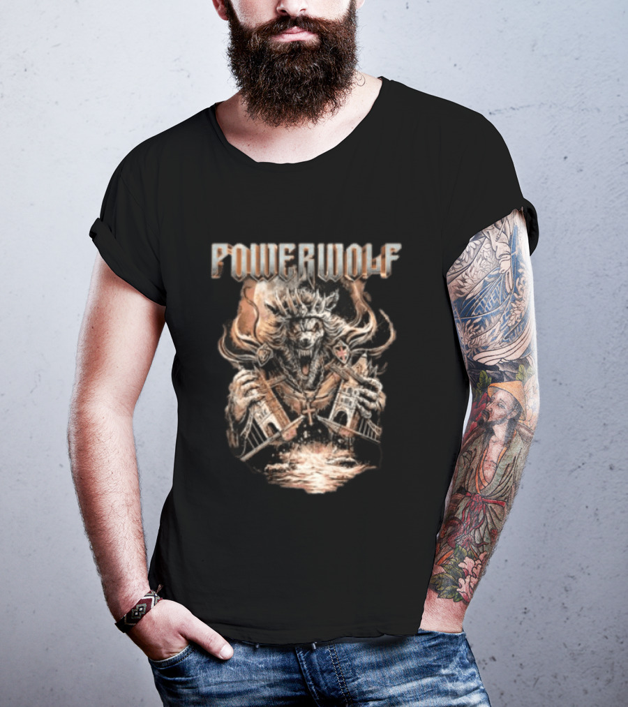 Powerwolf Wake Up The Wembley Metal Mass Ovo Arena London Tour 2026 T-Shirt