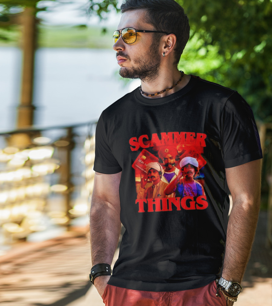 Scammer Things Credit Card Call Center T-Shirt