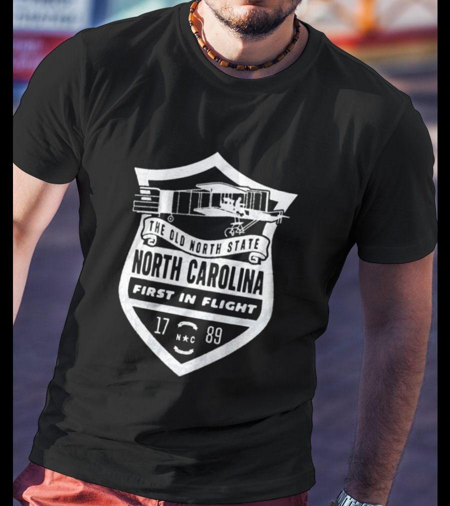 The Old North State North Carolina First In Flight 1789 Wright Flyer T-Shirt