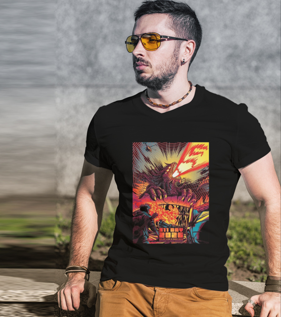 31 Day 2026 Dolby Live Park MGM March 7 8 Monster Scene T-Shirt