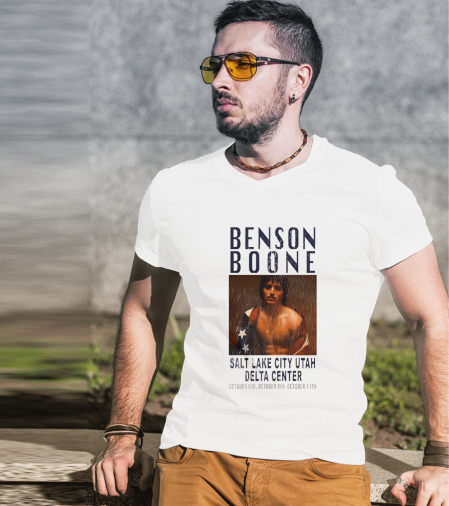 Benson Boone Salt Lake City Utah Delta Center October 8th 9th 11th T-Shirt
