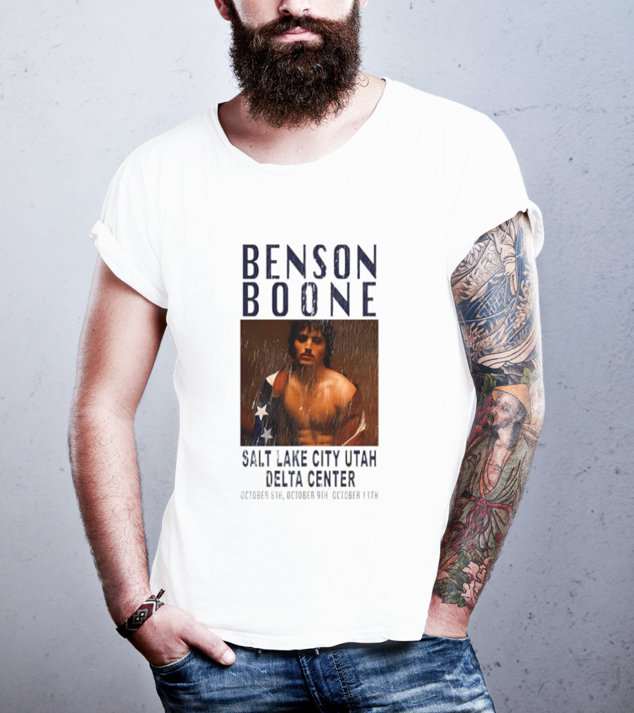 Benson Boone Salt Lake City Utah Delta Center October 8th 9th 11th T-Shirt