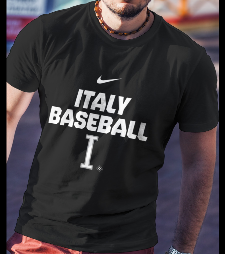Italy Baseball Nike 2026 World Baseball T-Shirt