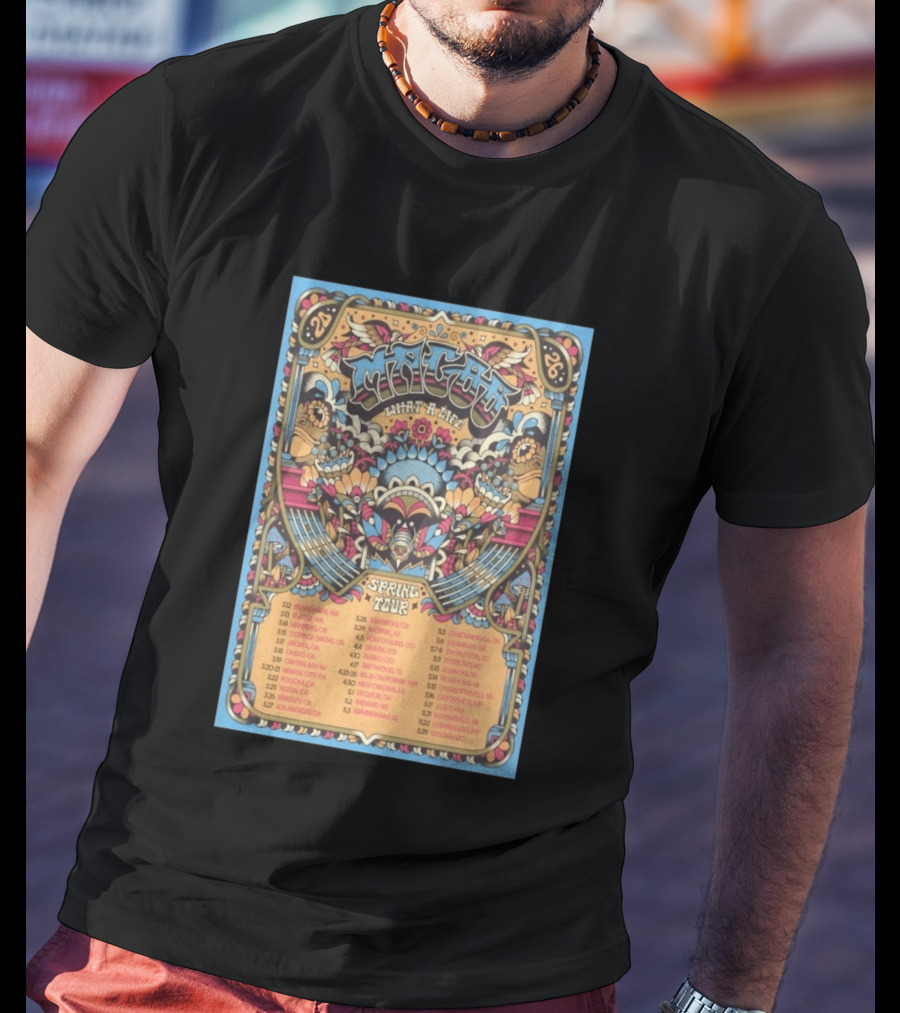 Magoo What A Life Spring Tour 2026 Vintage Festival Dates T-Shirt