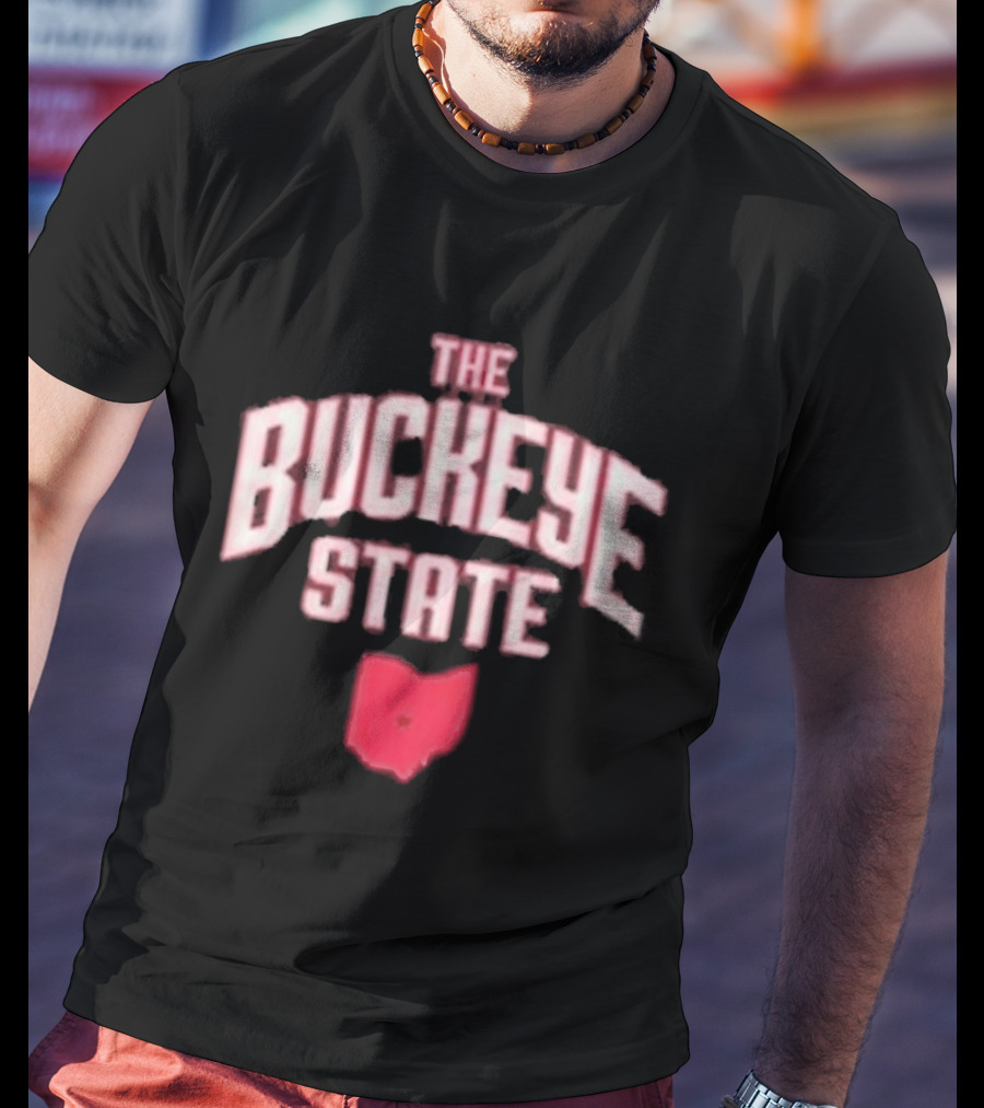 Ohio State Baseball Stealth Black Uniform 2026 The Buckeye State T-Shirt