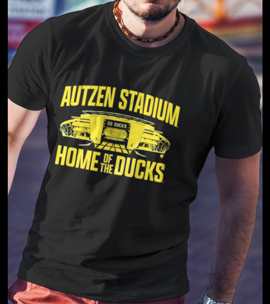 Autzen Stadium Home Of The Ducks Oregon Football T-Shirt
