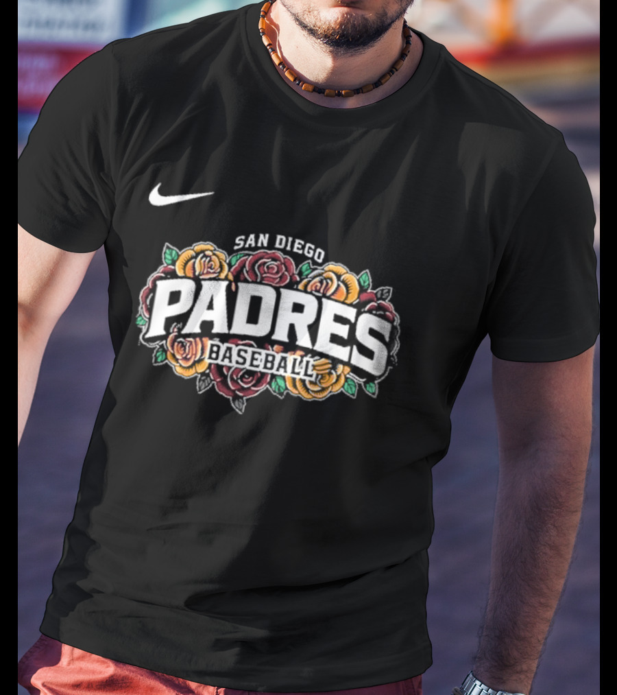 San Diego Padres 2026 City Connect Nike Floral T-Shirt