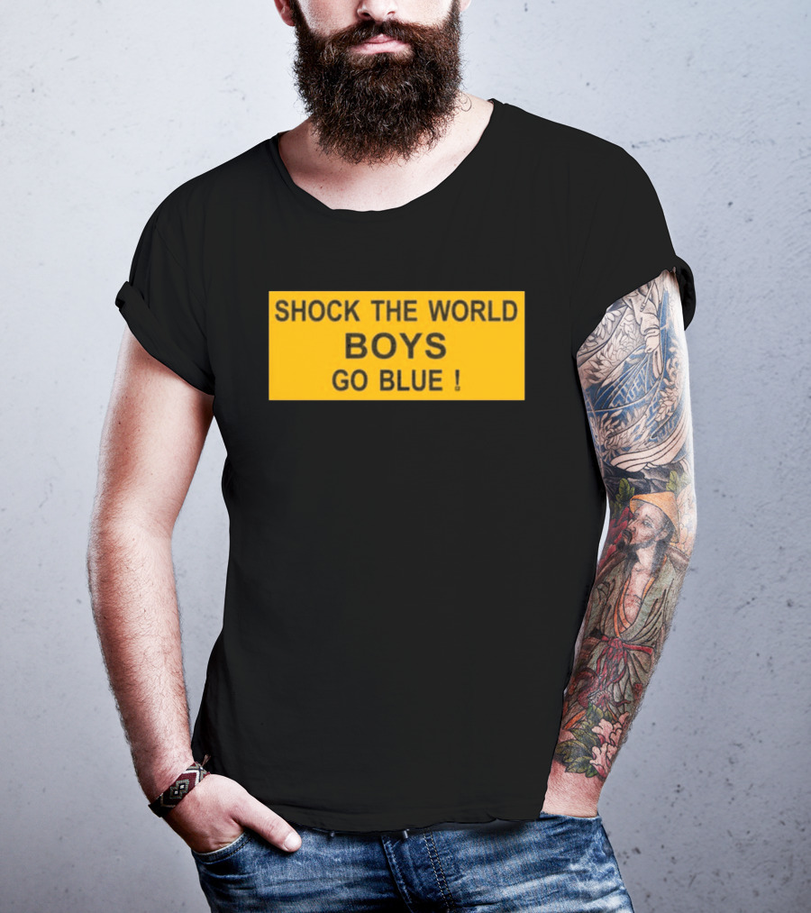 Shock The World Boys Go Blue T-Shirt