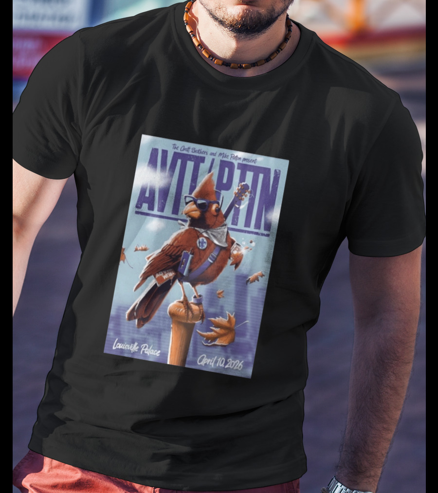 Louisville Palace April 10 2026 The Avett Brothers And Mike Patton Event T-Shirt