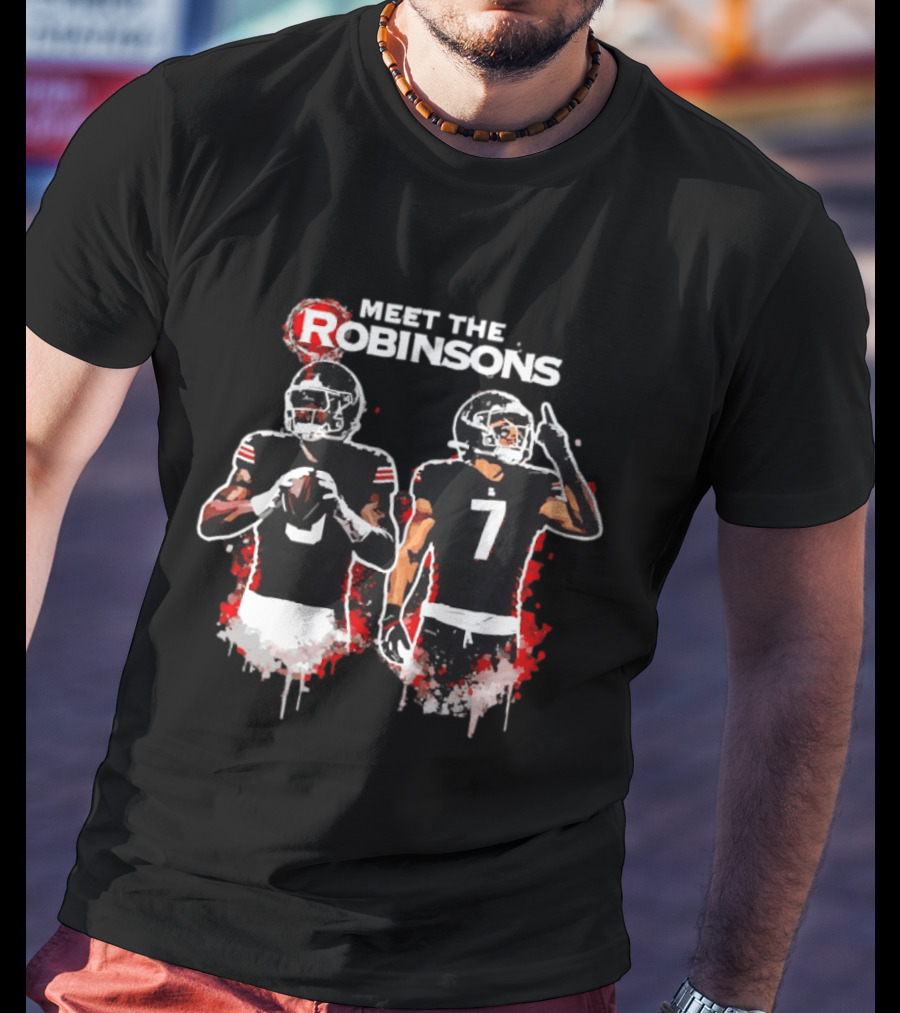 Meet The Robinsons Atlanta Falcons Bijan Robinson Player T-Shirt