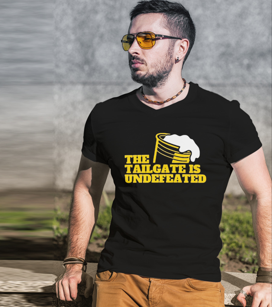 The Tailgate Is Undefeated Michigan Wolverines Football T-Shirt