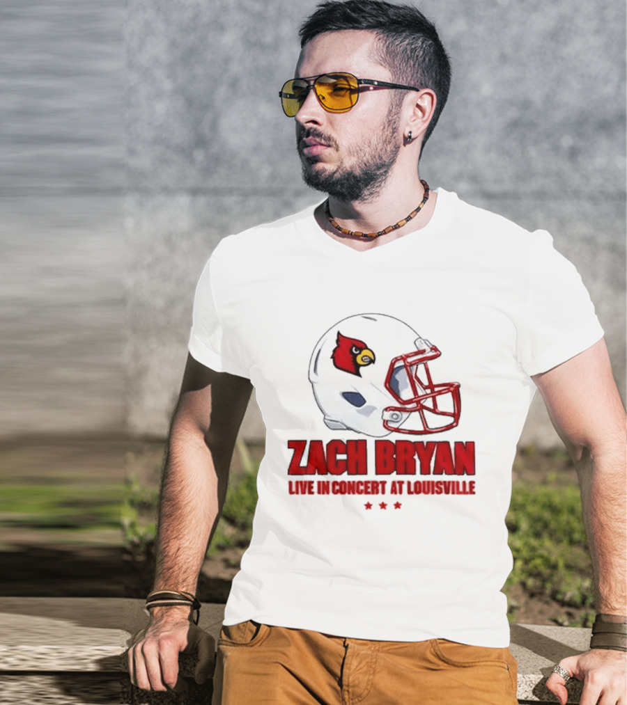 Zach Bryan Live In Concert At Louisville 2026 With Heaven On Tour L&N Federal Credit Union Stadium T-Shirt