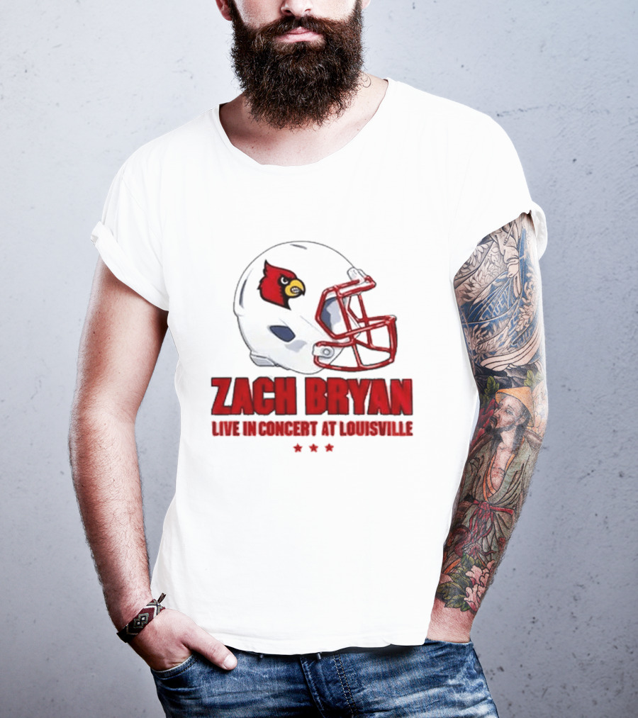 Zach Bryan Live In Concert At Louisville 2026 With Heaven On Tour L&N Federal Credit Union Stadium T-Shirt