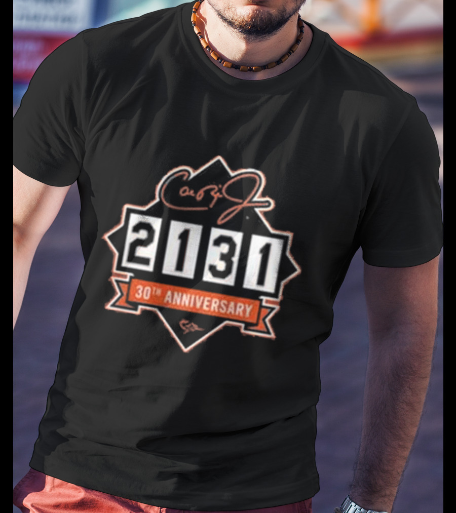 Baltimore Orioles Cal Ripken Jr. 2131 30th Anniversary Night 2026 T-Shirt