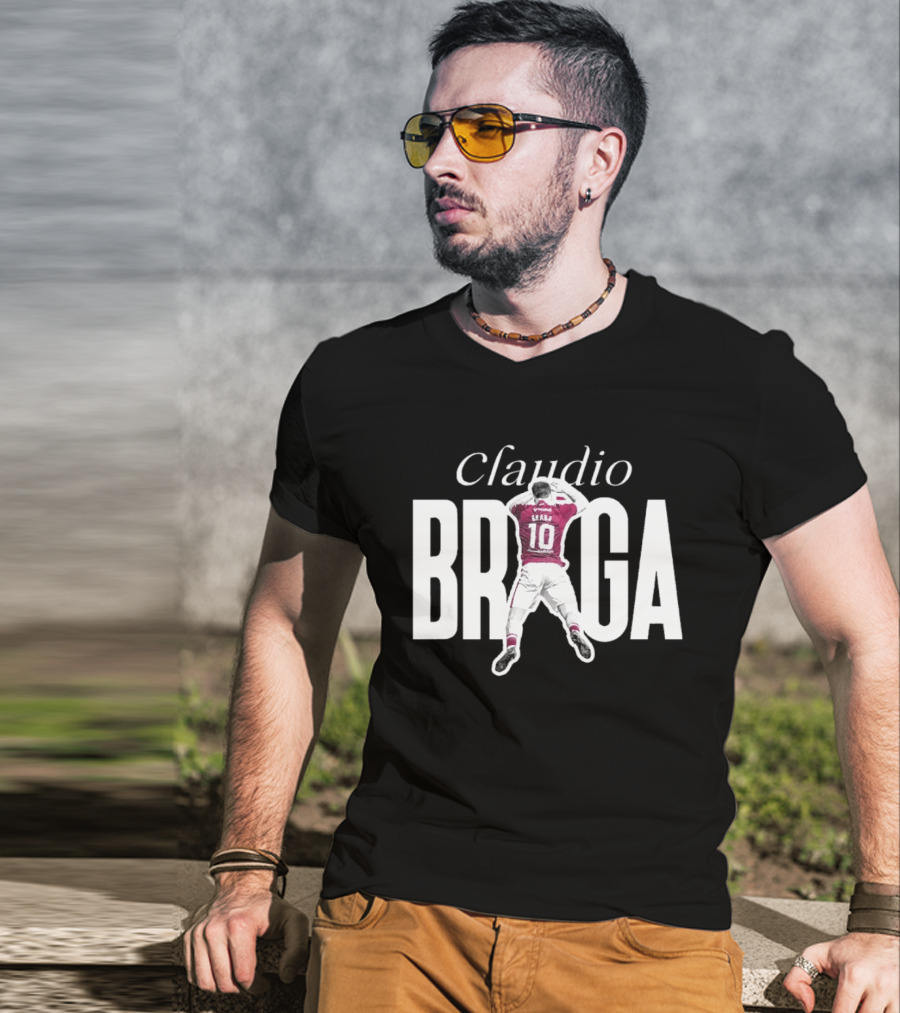 Cláudio Braga 10 Midlothian Football Club Player T-Shirt