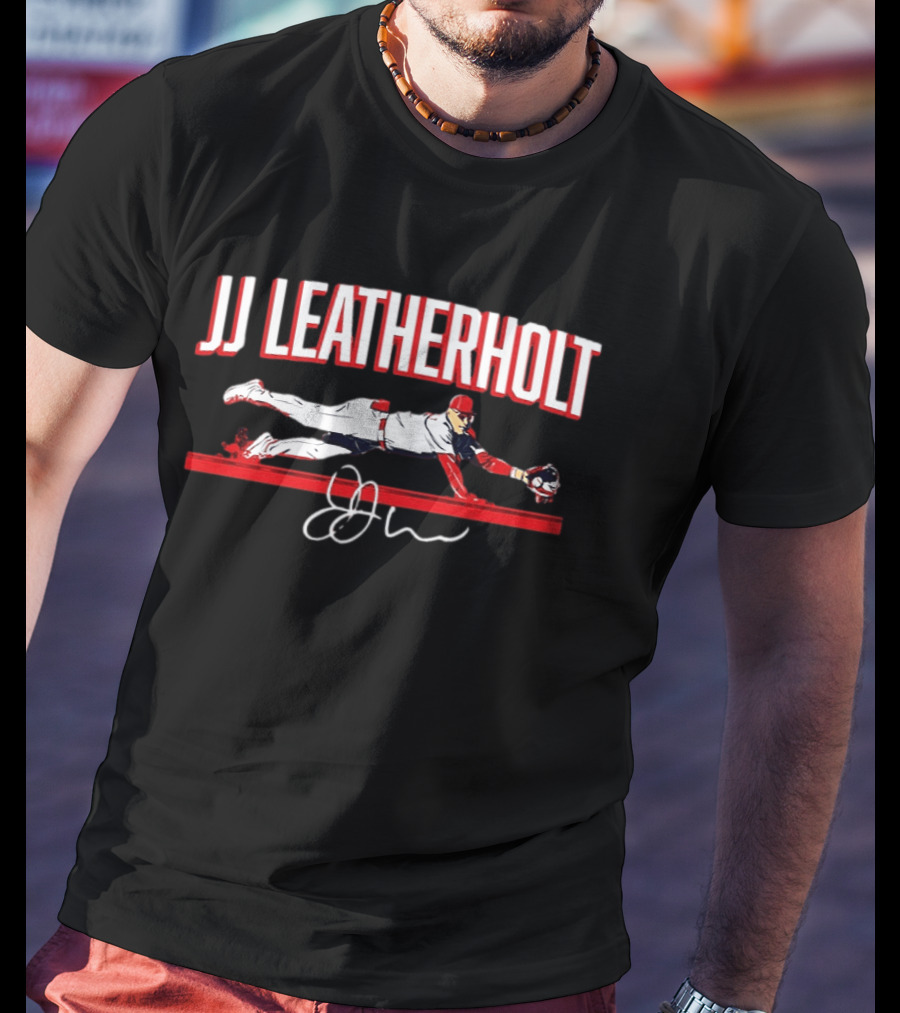 JJ Leatherholt St. Louis Cardinals Baseball T-Shirt