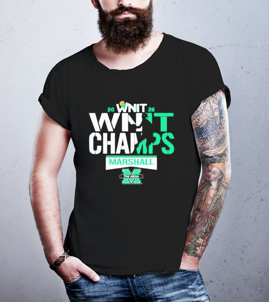 Marshall Thundering Herd 2026 WNIT Champs T-Shirt