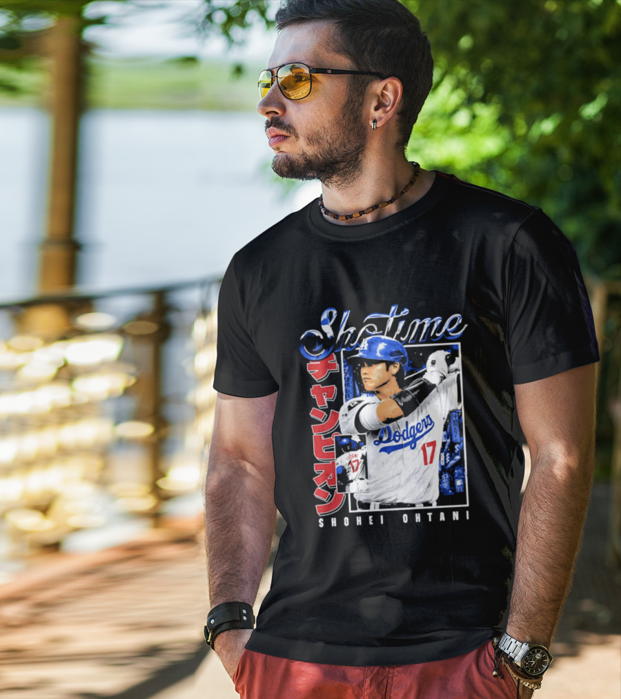 Showtime Shohei Ohtani Dodgers Champion 2026 T-Shirt