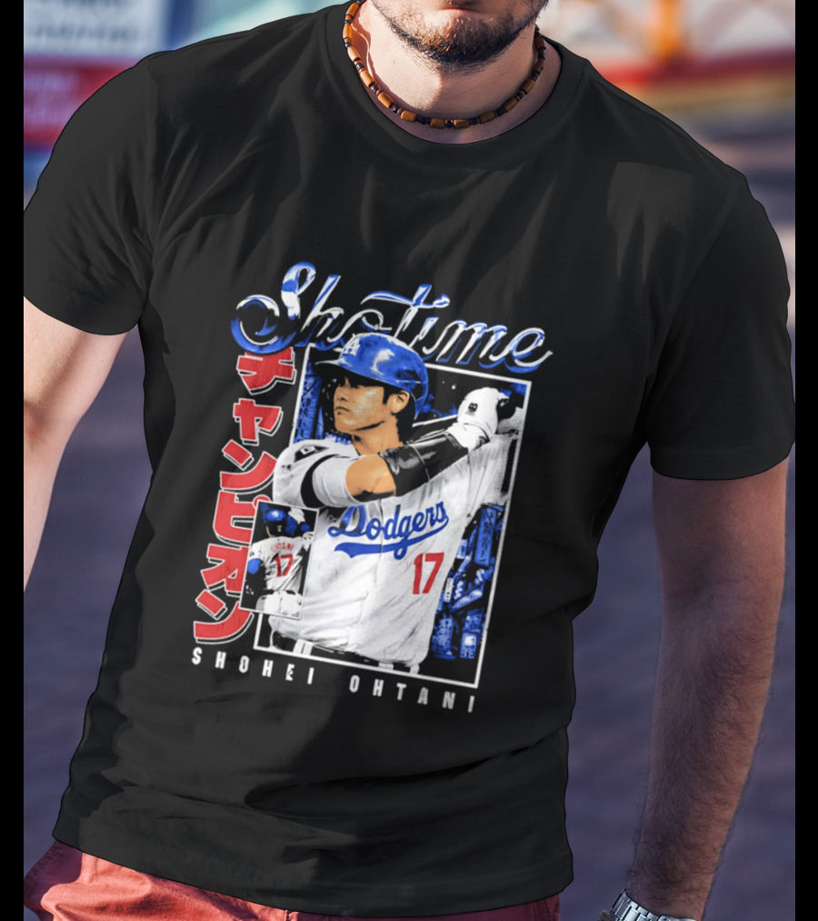 Showtime Shohei Ohtani Dodgers Champion 2026 T-Shirt