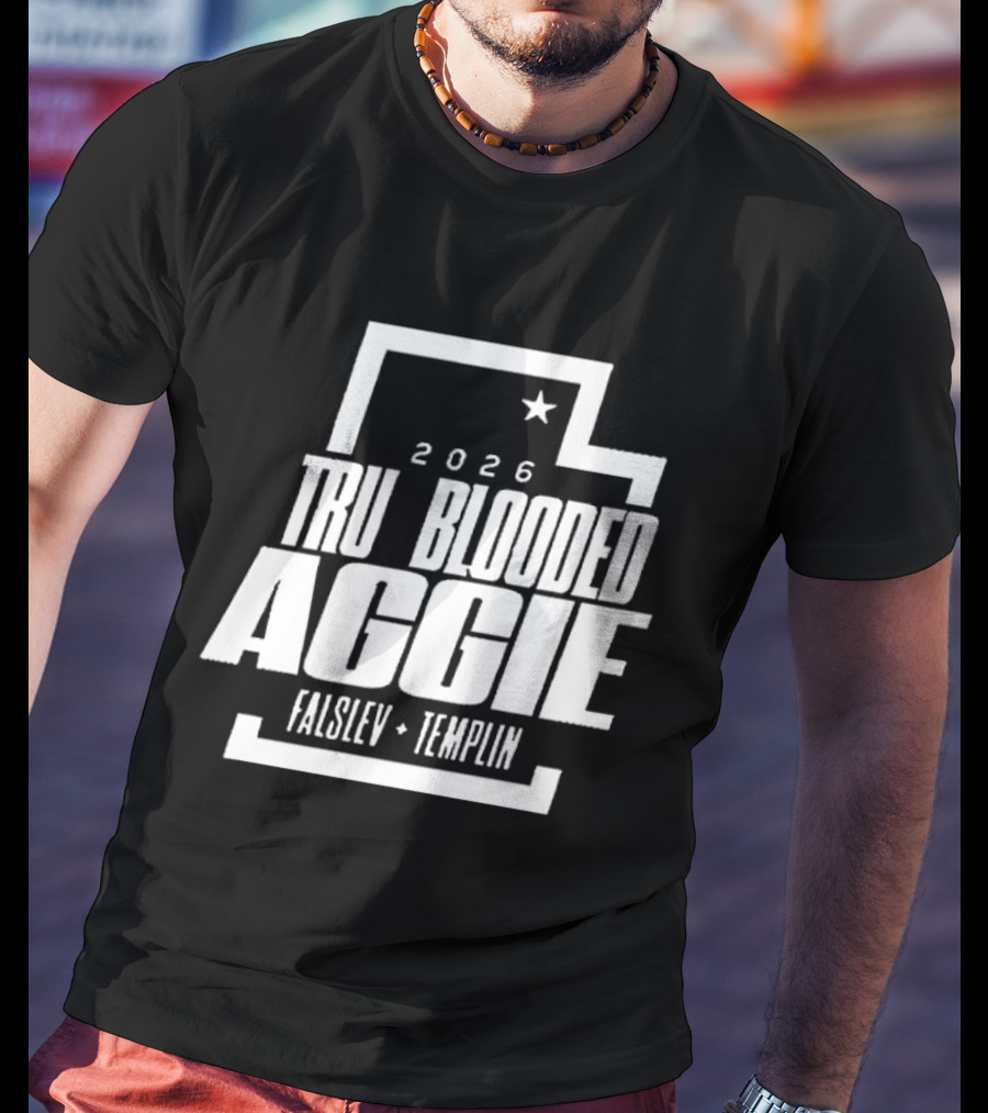True Blooded Aggie Falslev Templin 2026 Utah Star T-Shirt