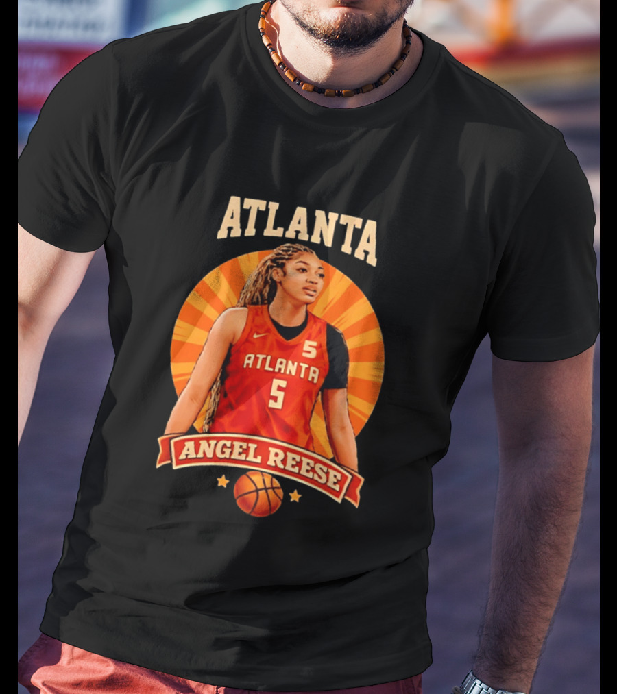 Atlanta Angel Reese Basketball T-Shirt