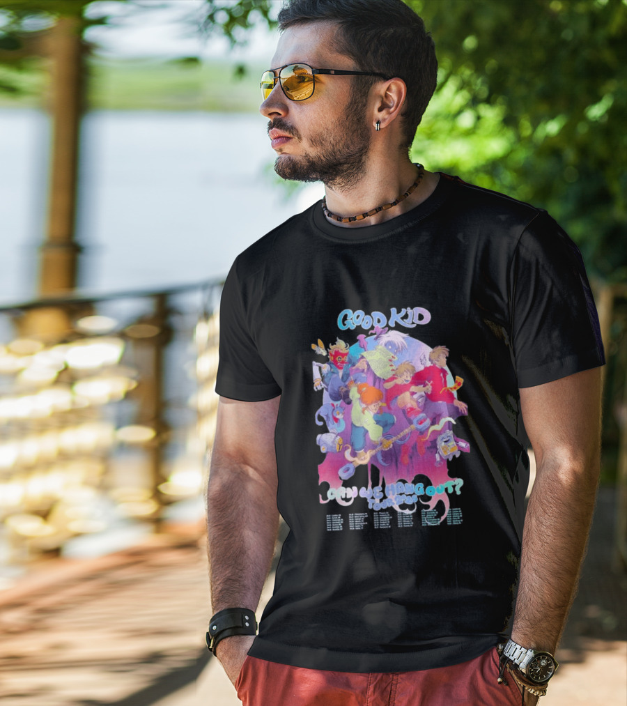 Good Kid Can We Hang Out 2026 Tour Animation Style Adventure T-Shirt
