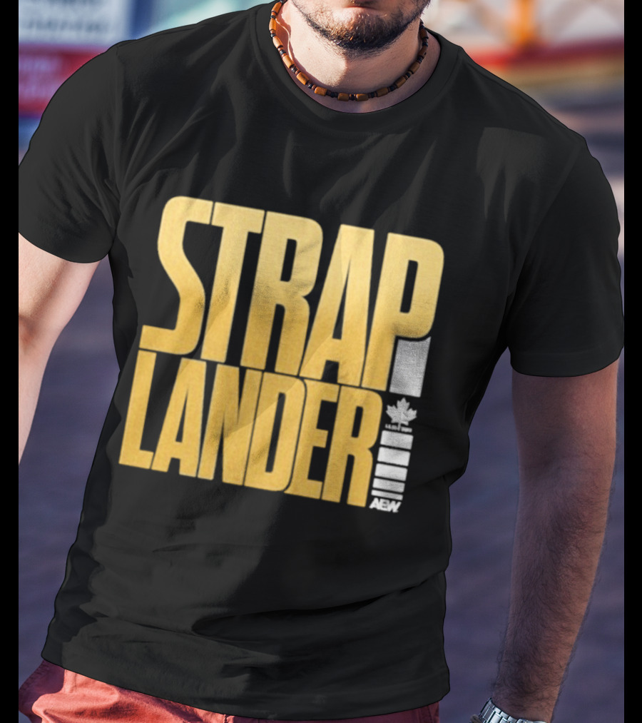 Kris Statlander STRAPlander AEW Championship Wrestling T-Shirt