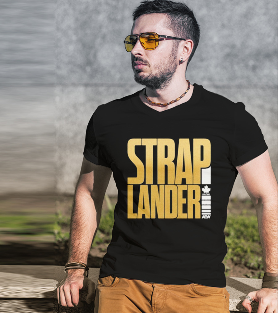 Kris Statlander STRAPlander AEW Championship Wrestling T-Shirt