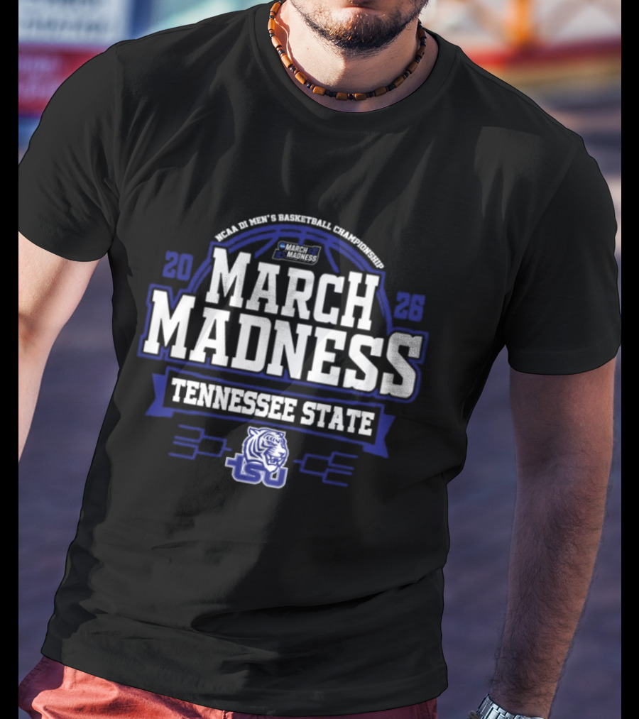 NCAA Men's Basketball Championship 2023 March Madness Tennessee State Tigers T-Shirt