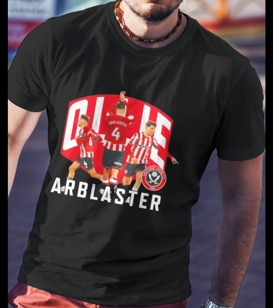 Ollie Arblaster 4 Sheffield United FC Player 1867 T-Shirt