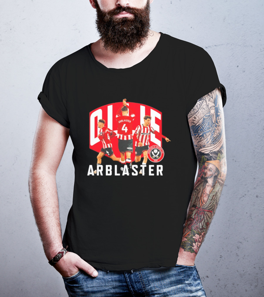 Ollie Arblaster 4 Sheffield United FC Player 1867 T-Shirt