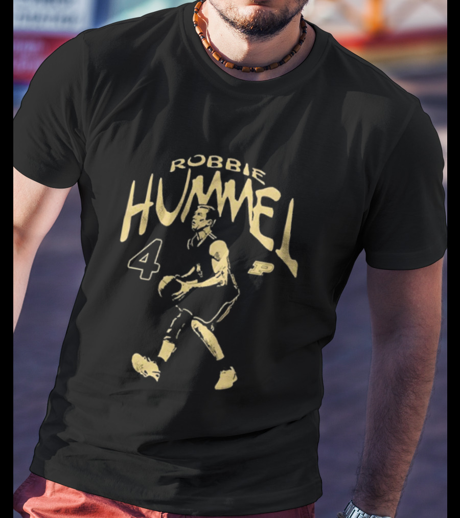 Robbie Hummel 4 Purdue Basketball Legends T-Shirt