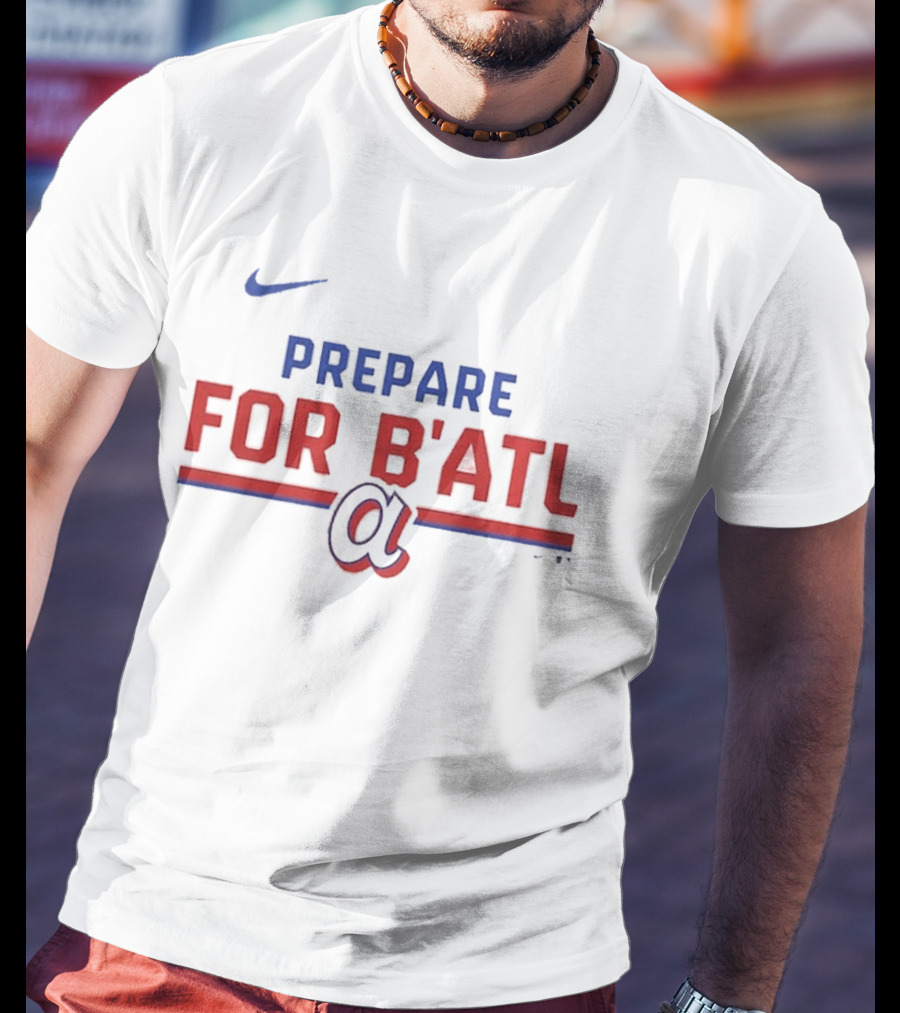 Atlanta Braves Nike Prepare For B'ATL 2026 City Connect T-Shirt