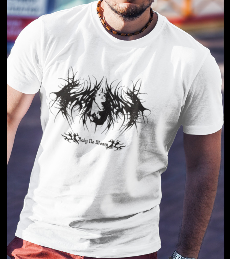 Baby No Money Cat Ringer Tribal T-Shirt