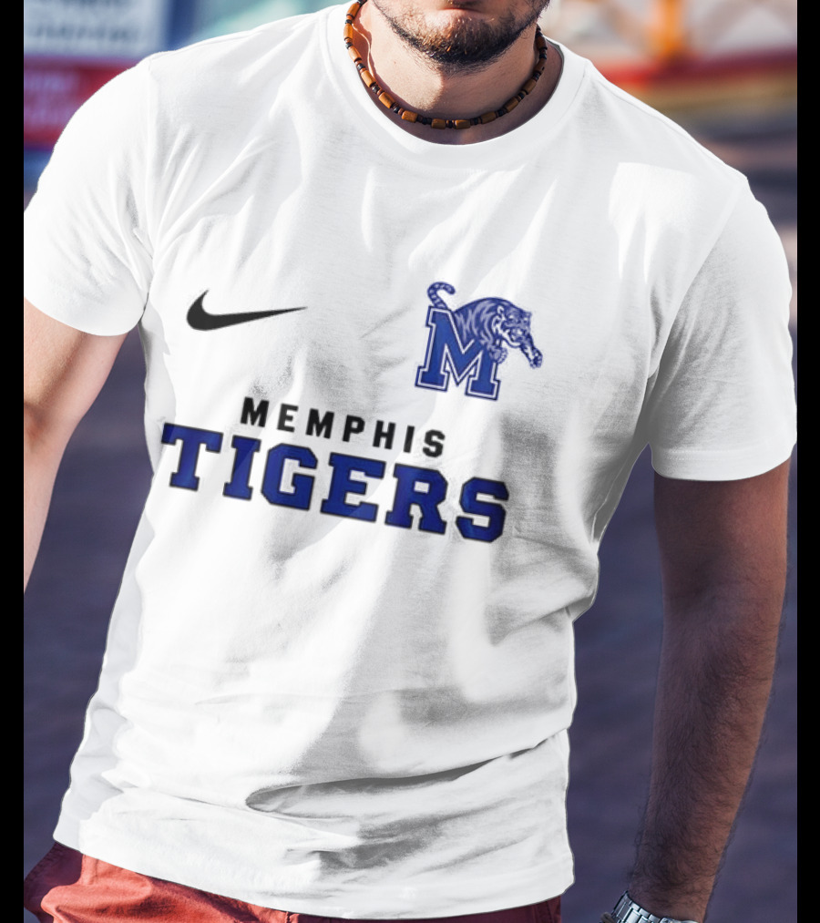 Memphis Tigers Snoopy And Friend It's The Most Wonderful Time Of The Year Nike Tiger M T-Shirt