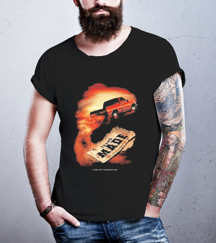 Dios Did It Ourselves Texas Made Truck Puro Texas T-Shirt