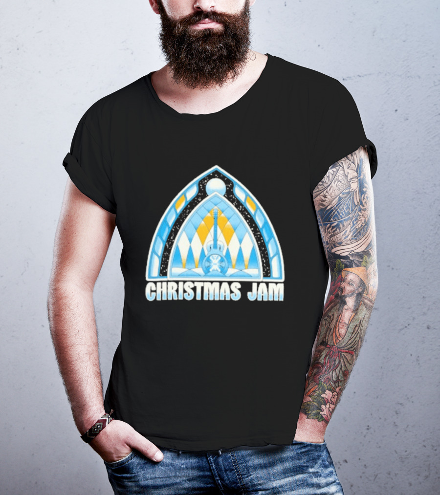 Gov't Mule Christmas Jam Chris Gallen Guitar Arch T-Shirt