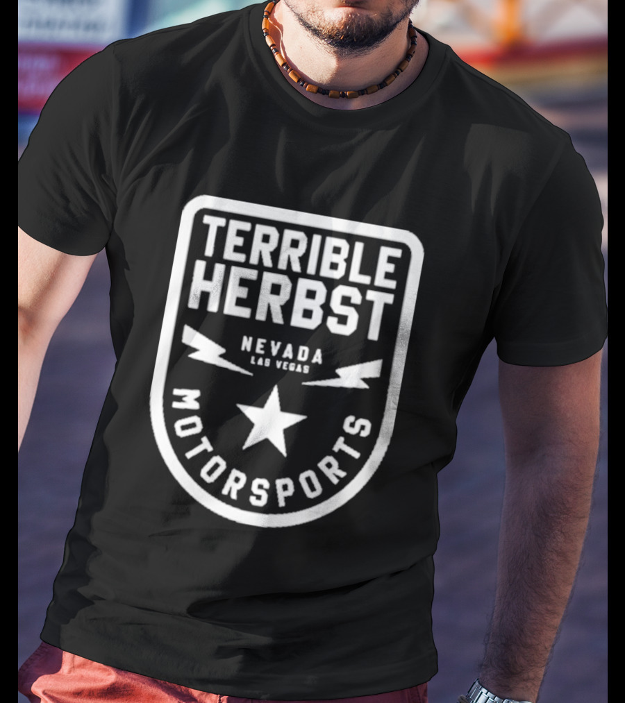 Terrible Herbst Motorsports Nevada Las Vegas Star T-Shirt
