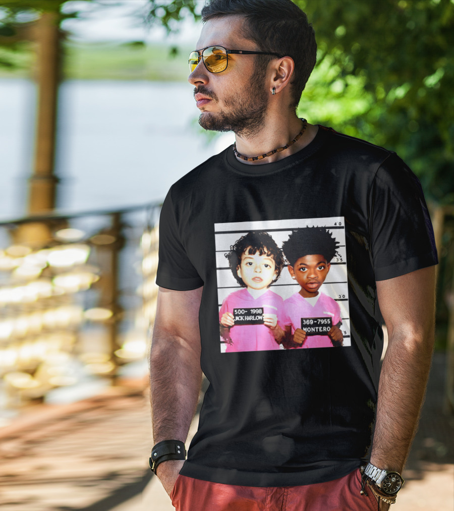 Jack Harlow Montero Shot Pink Outfits 500 1998 369 7955 T-Shirt
