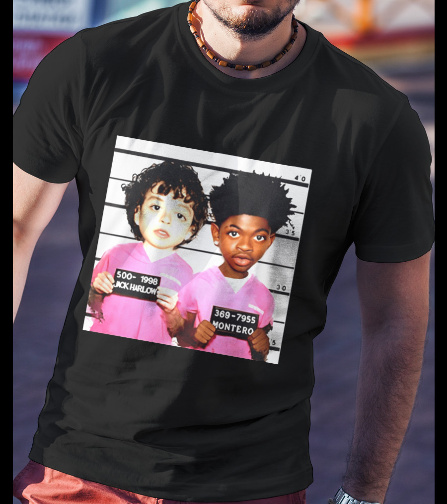 Jack Harlow Montero Shot Pink Outfits 500 1998 369 7955 T-Shirt
