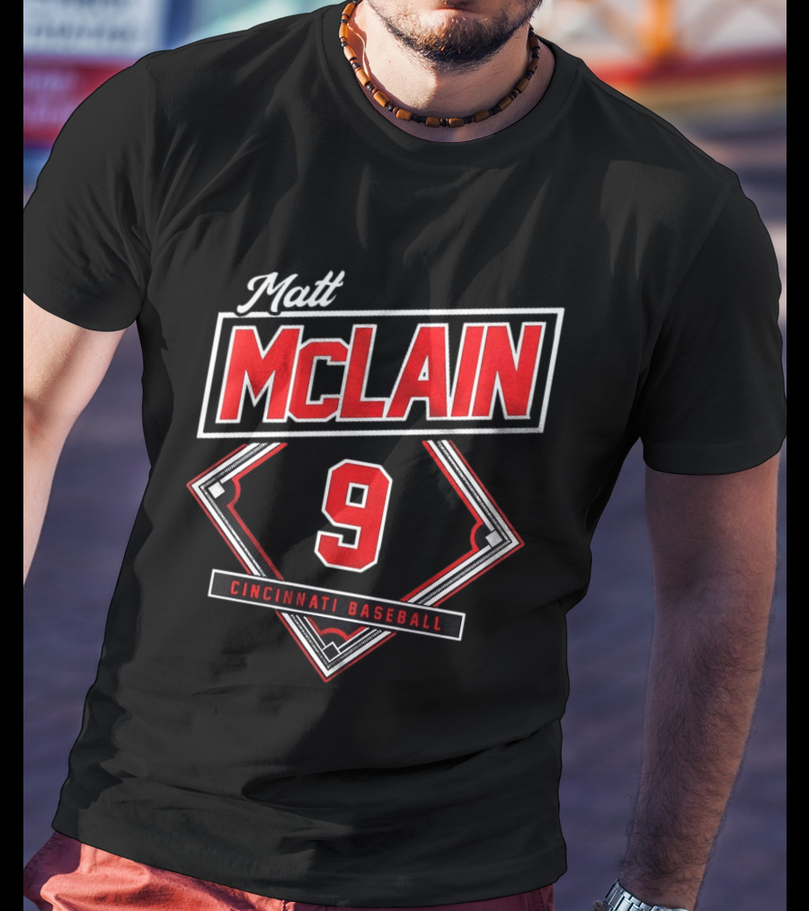 Cincinnati Baseball Matt McLain 9 T-Shirt
