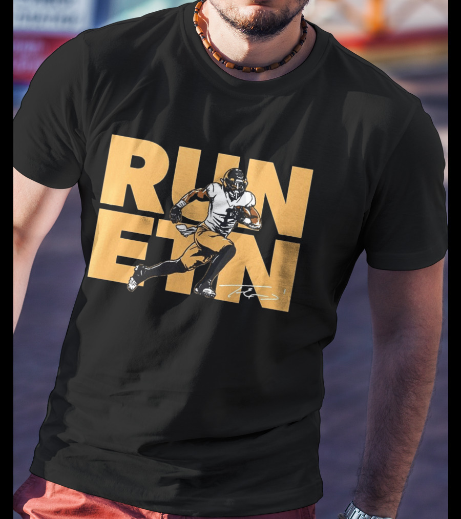 RUN ETN New Orleans Saints Football Sportswear T-Shirt