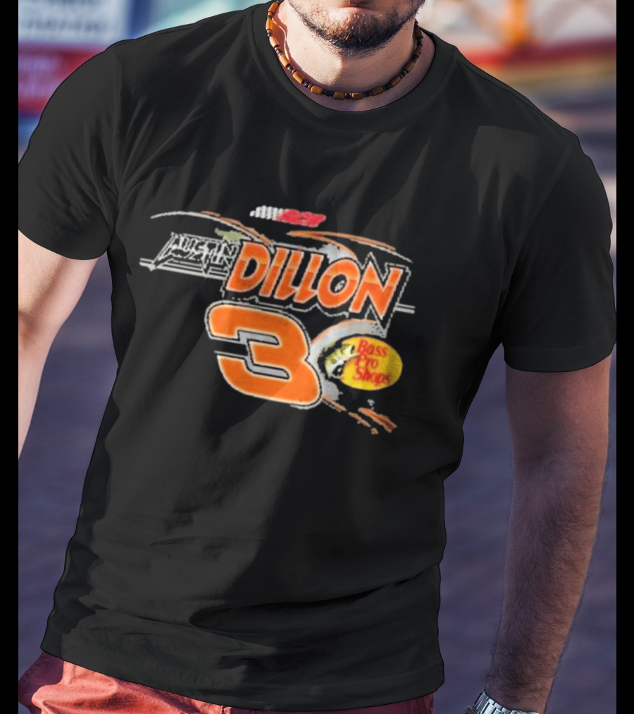 Austin Dillon 3 Bass Pro Shops 2026 Racing T-Shirt