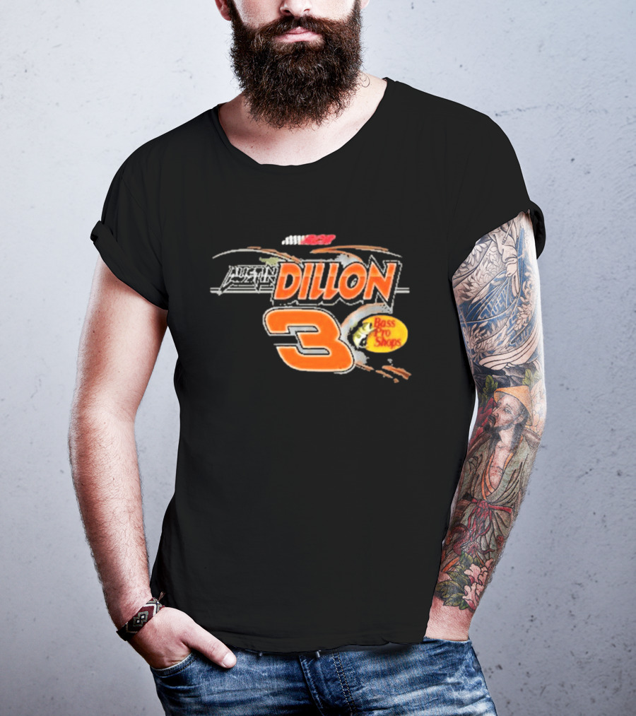 Austin Dillon 3 Bass Pro Shops 2026 Racing T-Shirt