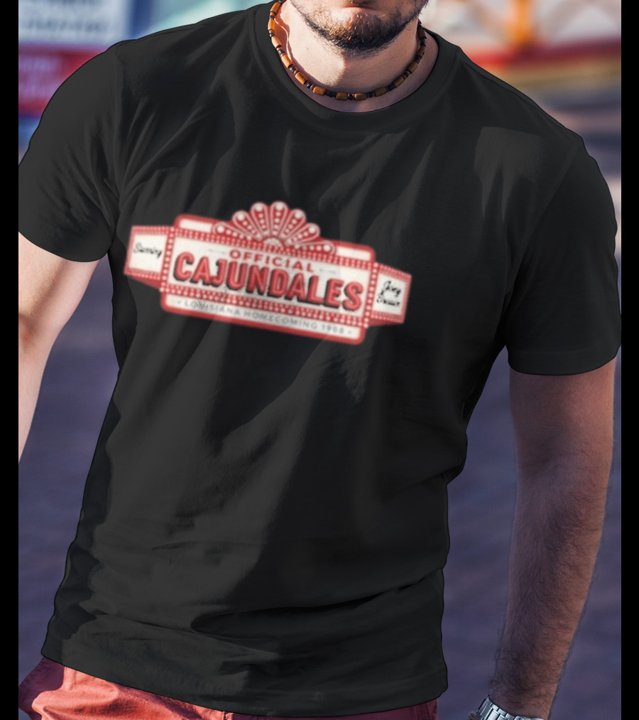 Joey Breaux Official Cajundales Louisiana Homecoming 1988 T-Shirt