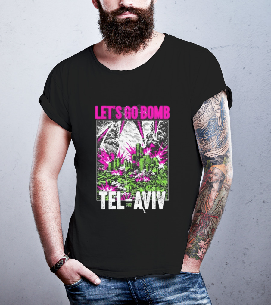 Let’s Go Bomb Tel Aviv Punk Album T-Shirt