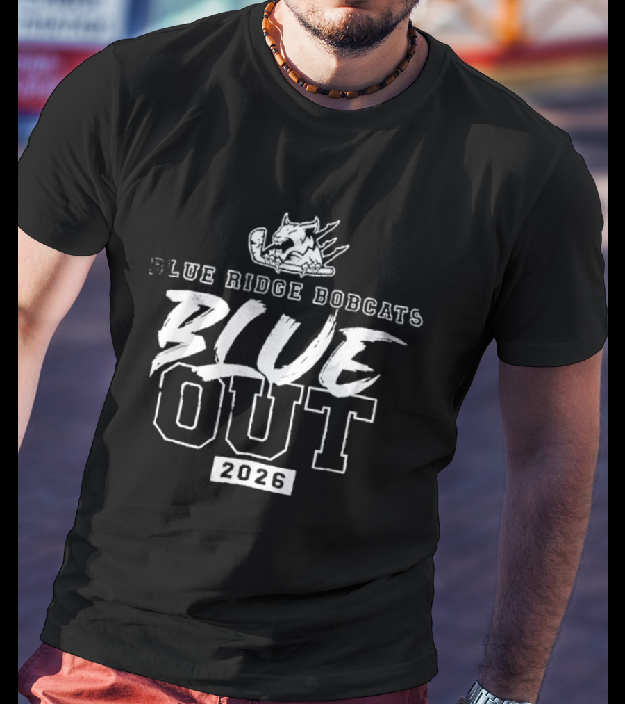 Blue Ridge Bobcats Blue Out 2026 T-Shirt